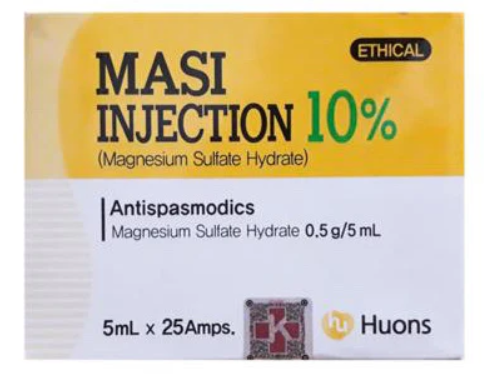 Masi Inj. Magnesium Sulphate - 25vials x 0.5g/5ml