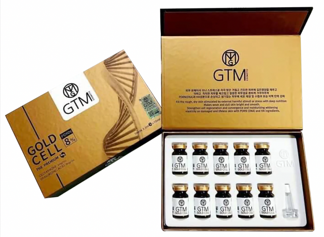 GTM Gold Cell PDRN 8 % - 3.3ml x 10ml
