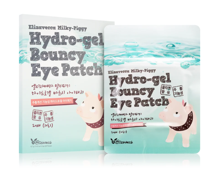 Milky Piggy Hydro-gel Bouncy Eye Patch - 20pcs (Korea)