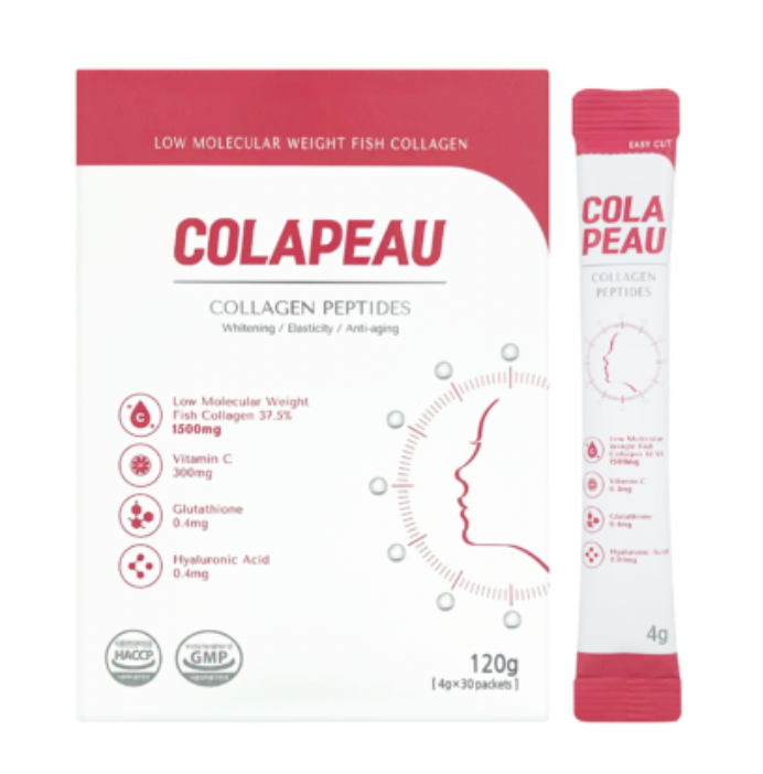 COLAPEAU Collagen Peptides - 4g x 30packets (120g)