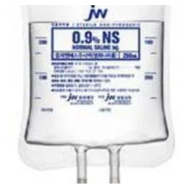 100ml NaCl Normal saline solution 0.9% x 1 bag