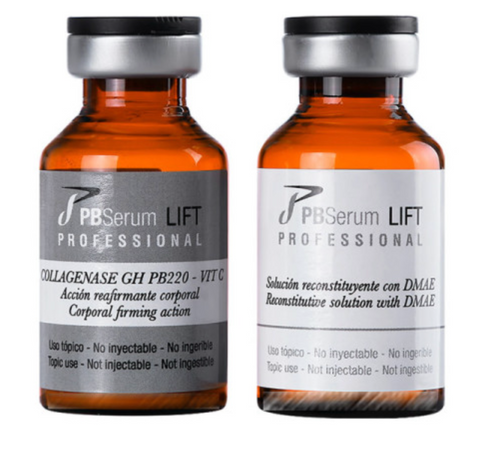 PB Serum Lift ( Collagenase, DMAE 3%, Vit C 20%) - 2 vials