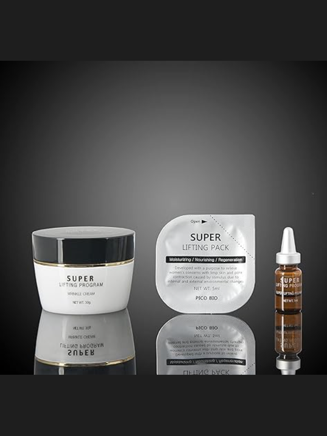 Pepplus+ Super Lifting Mask Set - 10 Masks, Cream 30ml (10
