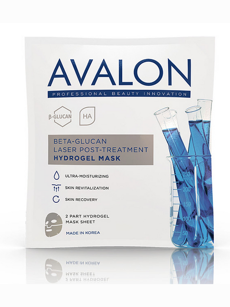 Avalon Beta-Glucan Laser Post-Treatment Hydrogel Mask