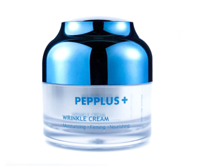 Anti-wrinkle face cream with peptides PEPPLUS+ -  50g