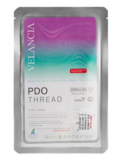 Velancia  Threads PDO Mono 27G/50mm, 29G/30mm - 10 EA / 1 Pack
