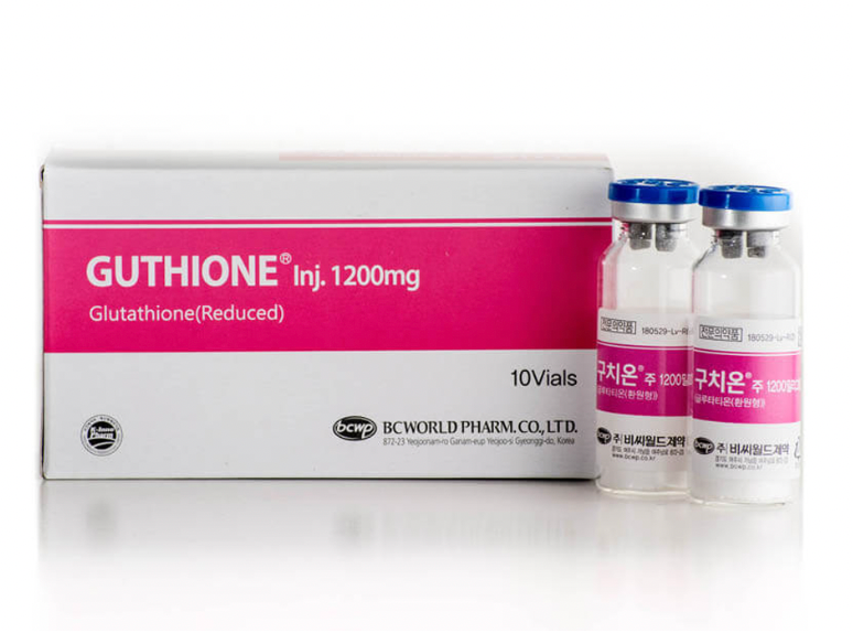 Guthione Skin Whitening inj. 1200mg - 10 vials