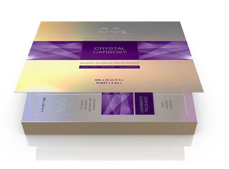 Crystal Carboxy CO2 mask Gel Set - 5 treatments