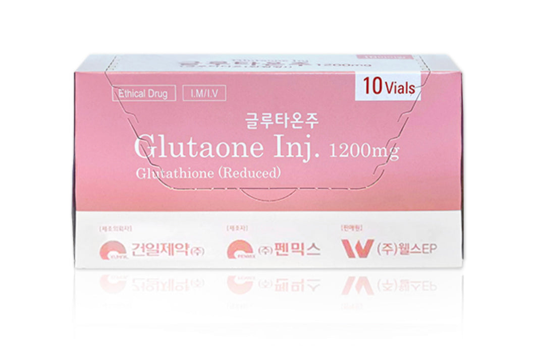 Glutaone Skin Whitening inj. 1200mg - 10 vials