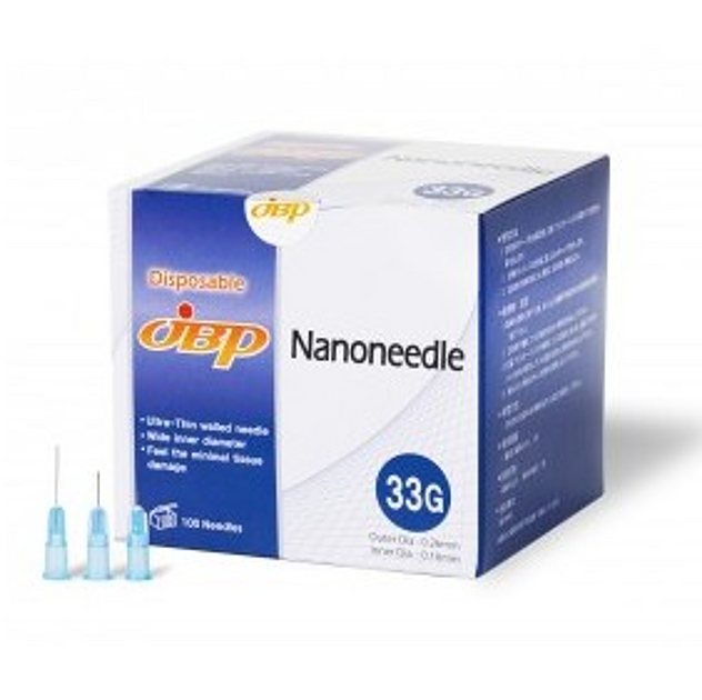 JBP Nanoneedle 33G/8mm - 1 needle