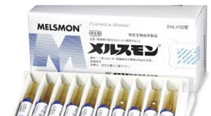 MELSMON  PLACENTA - 50 vials x 2ml / Box (JAPAN)