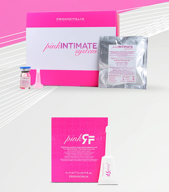 Promoitalia Pink Intimate - 1 vial x 3ml + Pink RF1 - 5ml