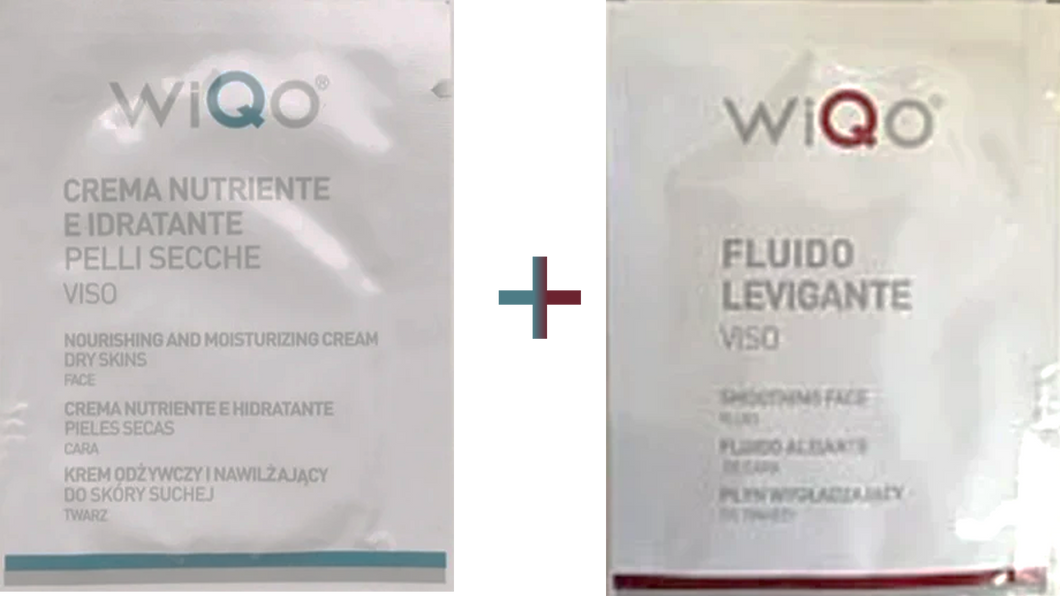 WiQO Med Cream + WiQO Smoothing Fluid - 2 sachet x 3ml