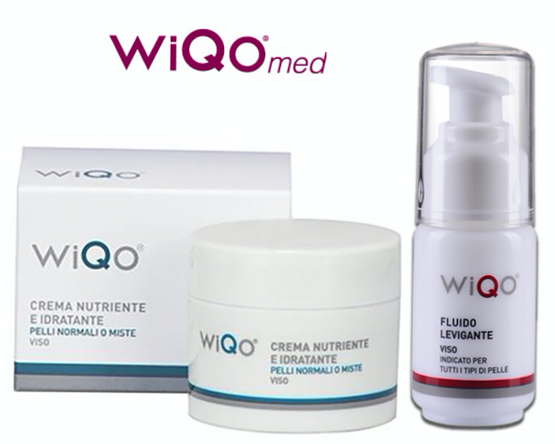 WiQO Med Cream (For Dry Skin)+WiQO Smoothing Fluid-30ml 